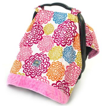 Cozy Happens - Fresh Bloom & Pink Minky