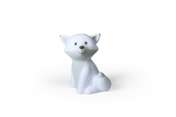 Cesar Fuchs Spardose klein - Weiss