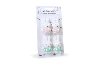 Miffy Magnete, 4 verpackt - Grün/Pink