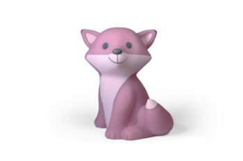 Cesar Fuchs LED Nachtlicht - Himbeerrot