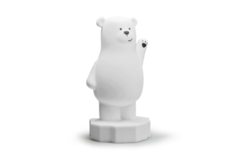 Bär Lou LED Nachtlicht gross - Weiss