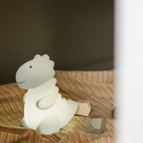 Jéroom Dino night lamp LED, USB recharge - Sage Green - Image 5