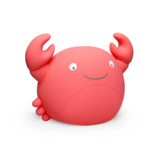 Theo Crab Spardose Large - Coral