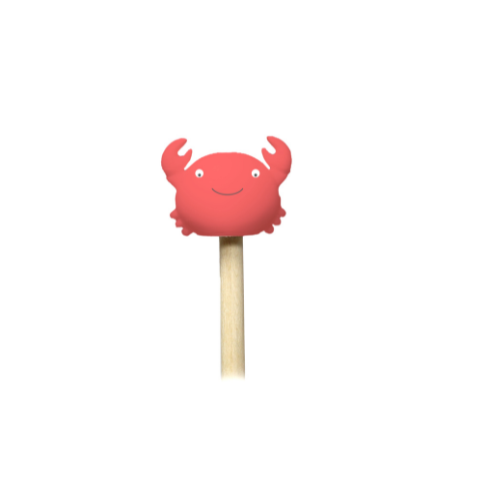 Theo Crab Pencil - Coral