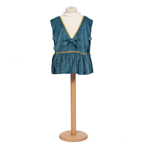 Vintage Circus Zirkusdirektor-Weste - Blau - Image 2