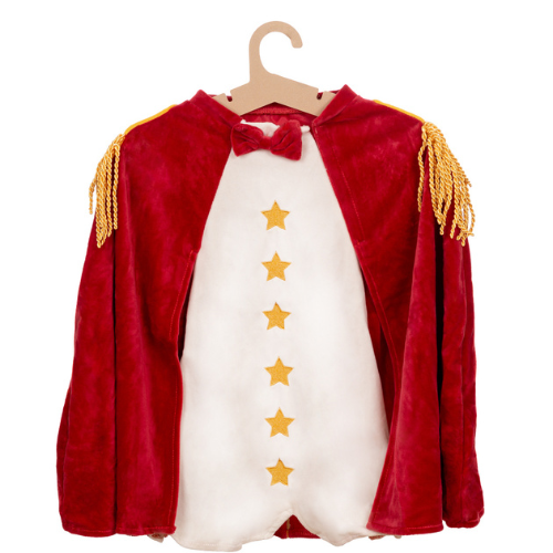 Vintage Circus Zirkusdirektor-Umhang - Bordeaux